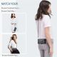 11. Samsung Galaxy A56 5G Leder-Wallet-Case mit Standfunktion und Tragegurten – Schwarz