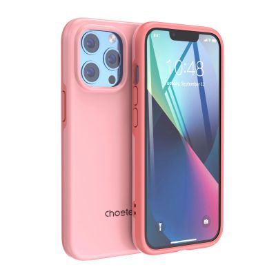 5. Choetech MFM Anti-Drop Case Hülle für iPhone 13 Pro Max rosa (PC0114-MFM-PK)