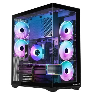 2. MODECOM VOLCANO SPACE XL FULL TOWER NF CASE SCHWARZ
