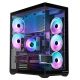 2. MODECOM VOLCANO SPACE XL FULL TOWER NF CASE SCHWARZ