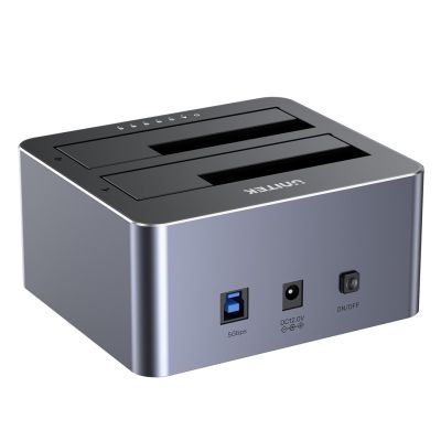 9. UNITEK 2X SATA 2,5"/3,5" USB 5GBPS HDD-Klonstation