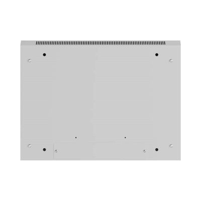 10. LANBERG Wandregalschrank 19" 4HE 600x450 GRAU METALLTÜR (FLACHVERPACKT)