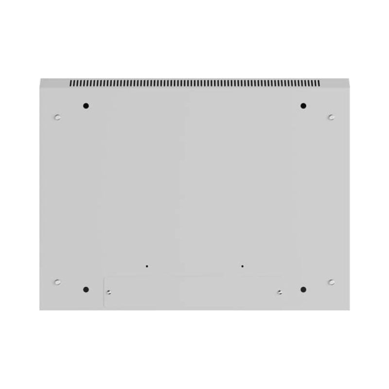 10. LANBERG Wandregalschrank 19" 4HE 600x450 GRAU METALLTÜR (FLACHVERPACKT)