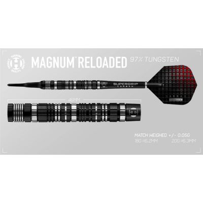 12. Harrows Magnum Reloaded 97% Softip Darts
