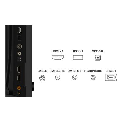 5. TCL 32S59K QLED 32'' Full HD Android TV Dolby Digital Plus DVB-T2 Metallic