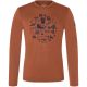 3. Herren-Langarmshirt SUPER.NATURAL M Well Equipped LS, braun