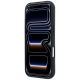 5. BMW M Quadrille Kevlar Metal Logo MagSafe Hülle für iPhone 18 Pro Max / 17 Pro Max – marineblau