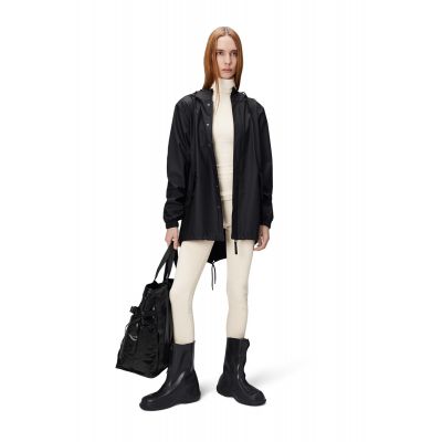 3. Rains Unisex Fishtail Jacke W3 18010 01