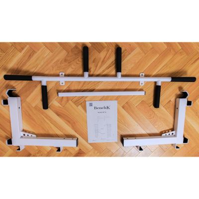 3. Verstellbare Klimmzugstange aus Metall mit 6 Griffen BENCHK PB3W