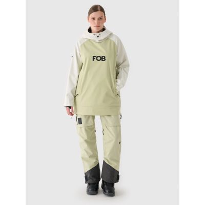 11. Softshell-Snowboardjacke für Damen mit 5000er Membran 4F 4FWAW24TSOFF289-44S