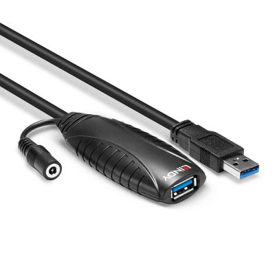 4. Lindy 43156 USB-Kabel USB 3.2 Gen 1 (3.1 Gen 1) 10 m USB A Schwarz