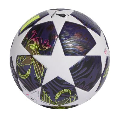 2. adidas UCL 25/26 Final League J350 Lila-Weißer Fußball JX9098