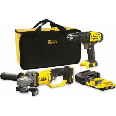 STANLEY V20 KIT SFMCK471D2S 2x2.0Ah BEUTEL