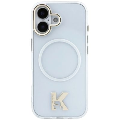 3. Karl Lagerfeld IML K Head Logo MagSafe Hülle für iPhone 17 - Transparent