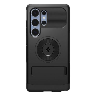 3. Spigen Slim Armor Mag MagSafe Hülle für Samsung Galaxy S25 Ultra – Schwarz