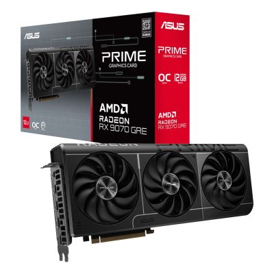 12. Grafikkarte ASUS PRIME RX9070 GRE OC 12G