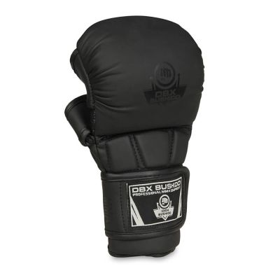 6. MMA Sparring Handschuhe M - Black Master - Valor Series