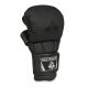 6. MMA Sparring Handschuhe M - Black Master - Valor Series