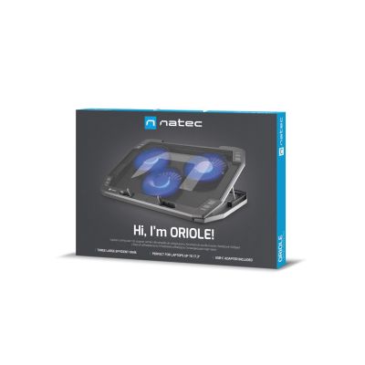 4. NATEC Kühlpad Oriole 15,6"-17,3" LED NPL-1926