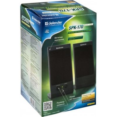 2. DEFENDER COMPUTER-LAUTSPRECHER SPK-170 2.0 4W USB 65165