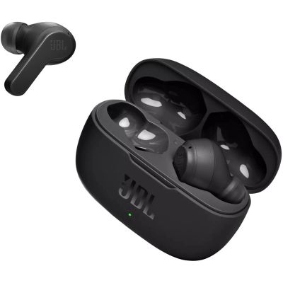 JBL Wave 200 Kabellose TWS-Kopfhörer – Schwarz