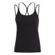 7. adidas Studio Slim Strappy Back Tank Top W HE3140
