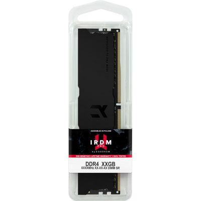 16. GOODRAM DDR4 IRP-K3600D4V64L18/32GDC 32 GB Dual Channel 3600 MHz 18-22-22 Tiefschwarz