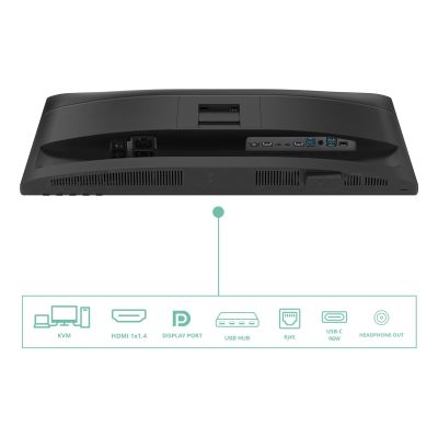 4. AOC 24P4CV Computermonitor 60,5 cm (23,8") 1920 x 1080 px Full HD LED Schwarz