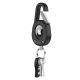 4. Tech-Protect Slidelock Karabiner Schlüsselanhänger Hülle für Apple AirTag 1/2 - Schwarz