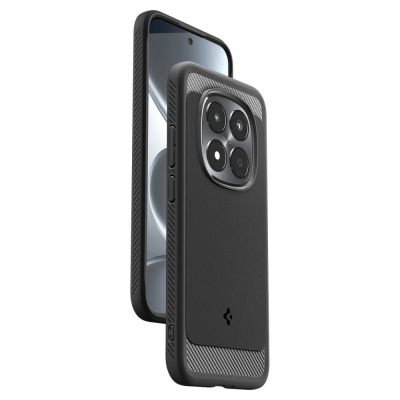 8. Spigen Rugged Armor Schutzhülle für Xiaomi Redmi Note 15 Pro 5G – Schwarz