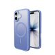 4. Puro Gradient TPU-Hülle kompatibel mit MagSafe für iPhone 17 – Blau