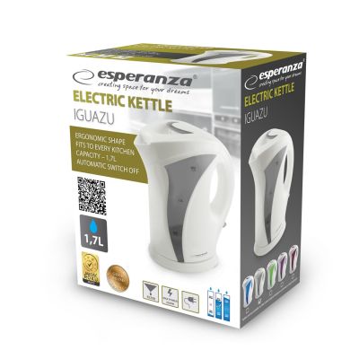 2. Esperanza Iguazu EKK018E Wasserkocher (2200W 1,7l; grau)