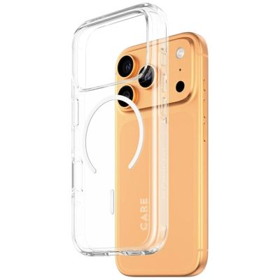 2. CARE by PanzerGlass Flagship Urban Explorer Case mit weißem MagSafe für iPhone 17 Pro - Transparent