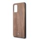 3. Mercedes Wood Line Walnut Case für Samsung Galaxy S20+ - Braun