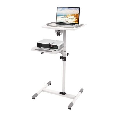 5. TECHLY PROJEKTORTISCH HOCH WEISS