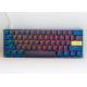 9. Ducky One 3 Daybreak Mini Gaming-Tastatur USB Deutsch Schwarz, Blau, Grün