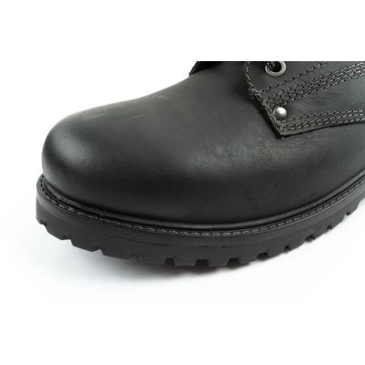6. Wrangler Arch Herrenschuhe Chelsea Boots elegante Stiefeletten Naturleder Schwarz