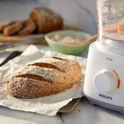 10. Philips Daily Collection Kompakt-Küchenmaschine mit 700 W und 16 Funktionen