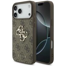 Guess 4G Big Logo Hülle für iPhone 17 Pro / 18 Pro - Braun