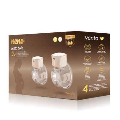 5. NENO 3-PHASEN-AKKU-ELEKTRISCHE BRUSTPUMPE VENTO TWIN
