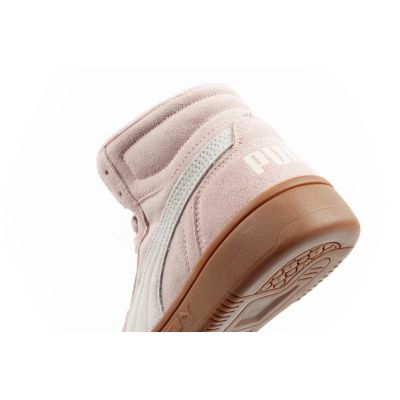 7. Puma Reb-L Mid Damen-Sportschuhe, puderrosa Stiefeletten für den Winter