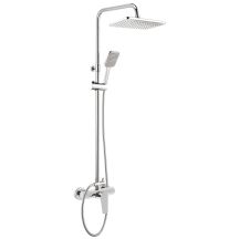 Regendusche mit Duscharmatur