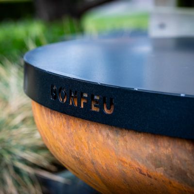 4. Bonfeu Grillabdeckung Ø100 für Bonbowl LID100