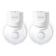 7. Momcozy S12 Pro Quick Doppelpack Milchpumpe Weiß | Kabellos, Doppelpack, Weiß