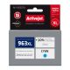 Activejet AH-963CRX Tintenpatrone (ersetzt HP 963XL 3JA27AE; Premium; 1760 Seiten; 25 ml, blau)
