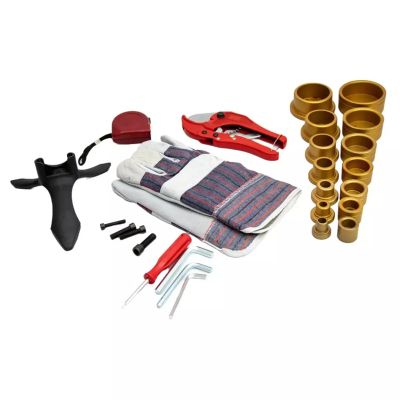 2. Dedra 1500W PVC-Rohrschweißgerät mit Zubehör und Koffer