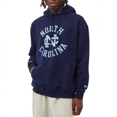 Mitchell & Ness Herren OG Hoody University Of North Carolina NCAA HDSSINTL1060-UNCNAVY