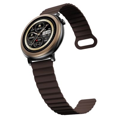 5. HiFuture Aurora Smartwatch - Braun