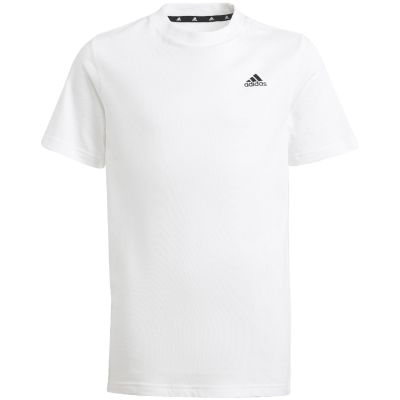 6. adidas Essentials Baumwoll-T-Shirt mit kleinem Logo Jr IB4093