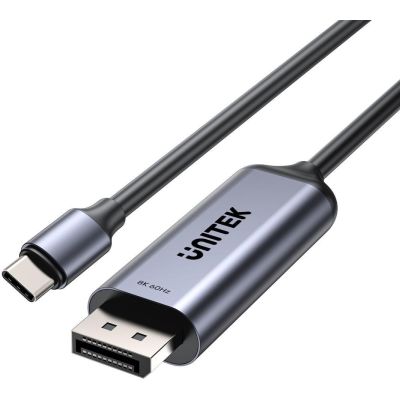 Unitek 8K USB-C auf DisplayPort Bidirektionales Kabel 1,5 m